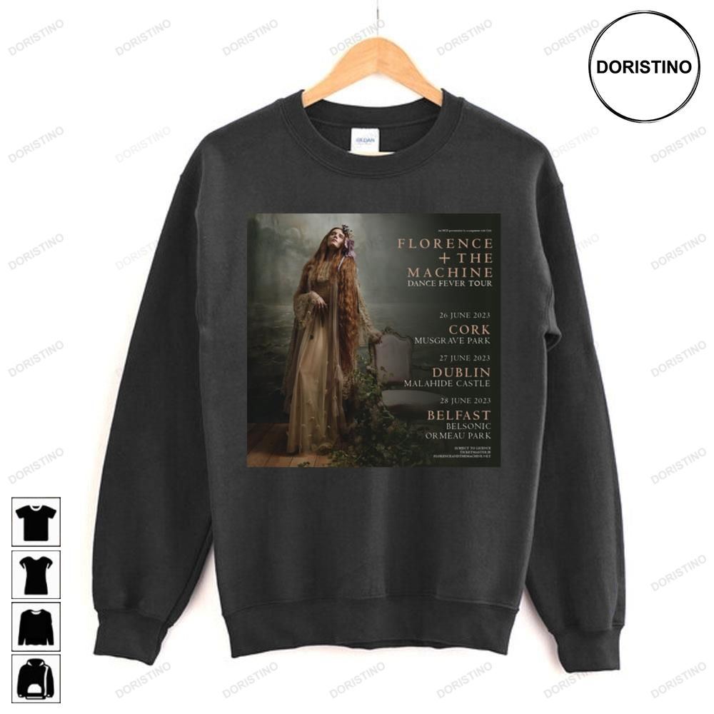 June 2023 Tour Florence And The Machine Dance Fever Limited Edition T-shirts